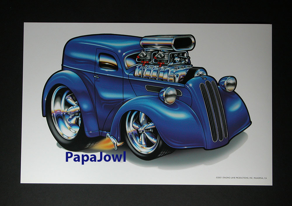 5) Drag Racing Muscle Machines Prints Art Drawn By Rohan Day 11