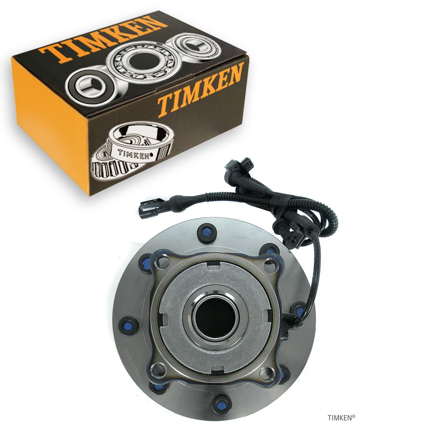 Timken Front Wheel Bearing and Hub Assembly for 1999-2004 Ford F-350 Super Duty 4WD