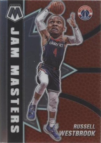 2020-21 Panini Mosaic Russell Westbrook Washington Wizards #4 | eBay