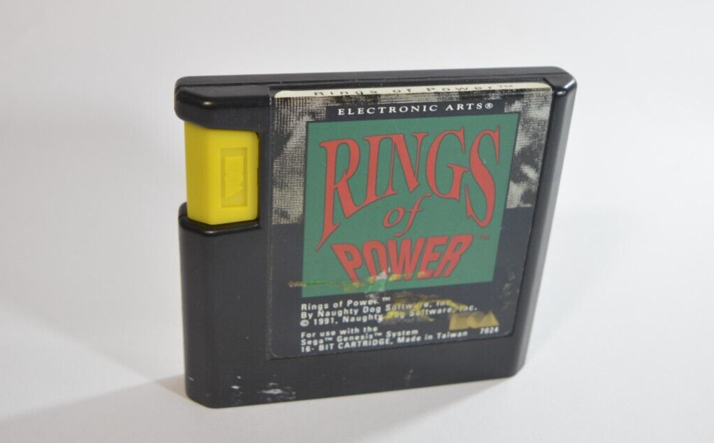 Rings Of Power Megadrive MD PAL retrogaming SEGA authentic (Europe Game) save ok