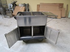 RIEBER Bain Marie,Wasserbad,Wärmewagen, Ausgabewagen 2/1GN Strom gebraucht