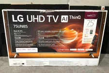 LG 75" LED LCD Smart TV 4K 75UN8570AUD  ✅❤️️✅❤️️ New, Open Box!