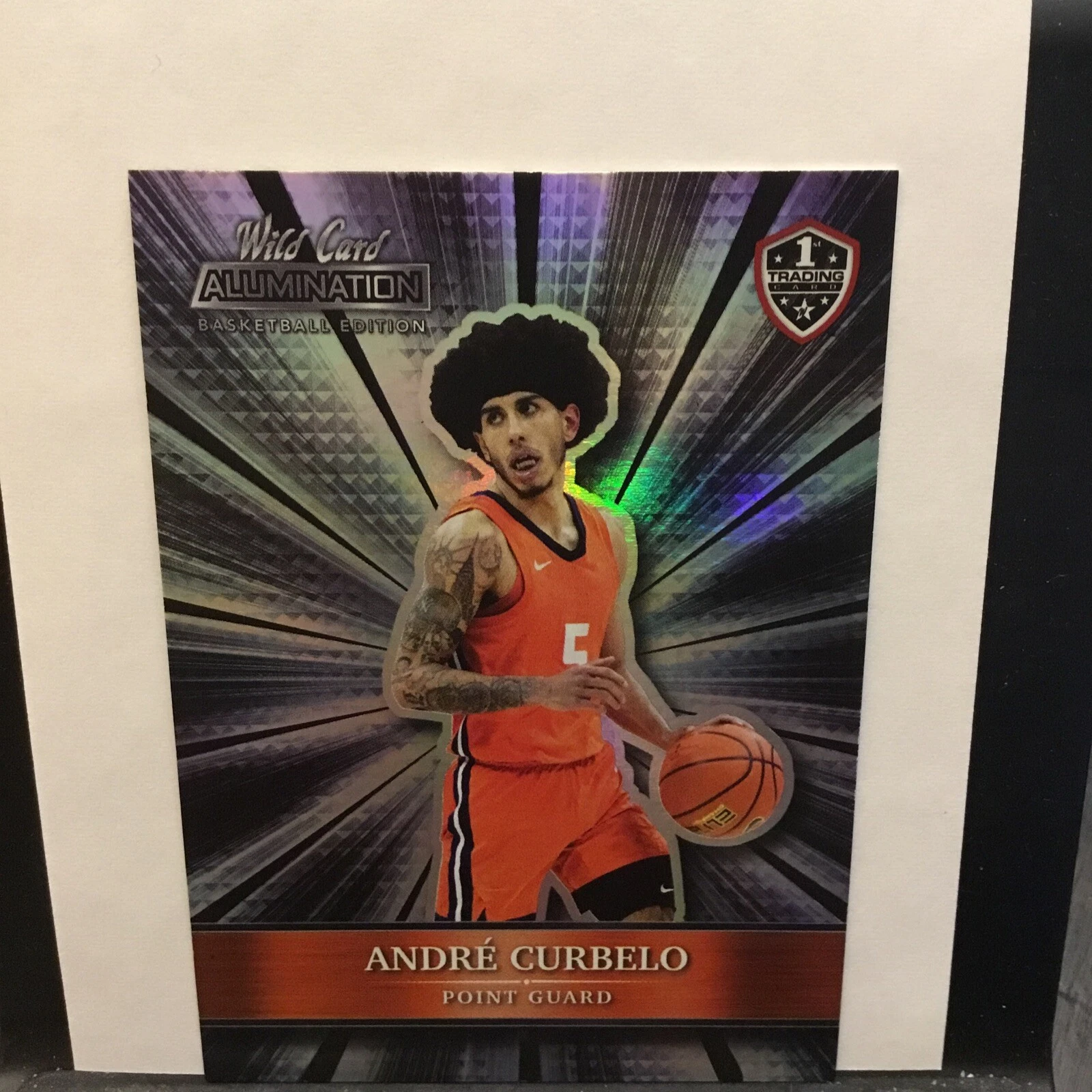 Andre Curbelo 2021-22 Wild Card Alumination #ABC-6 Silver Illinois
