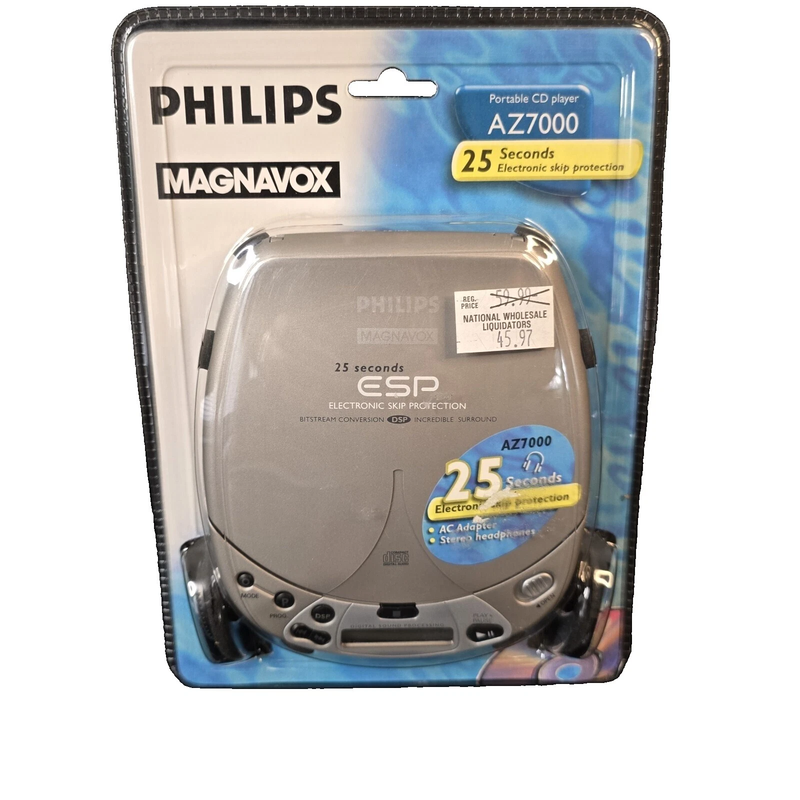 Reproductores de CD personal Philips Walkman