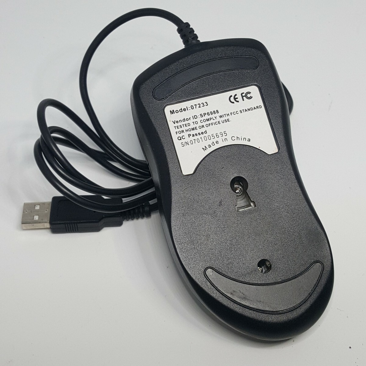 inland Optical USB Mouse 本体 Inland USB Optical Mouse - Black - Micro Center