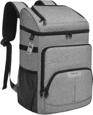Cooler Backpack, 40 Cans Large Capacity Leakproof Insulated Soft Backpack Cooler