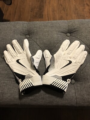 NIKE D Tack 5.0 Lineman Pro NFL Football Gloves White PGF463-100 Men's 4XL