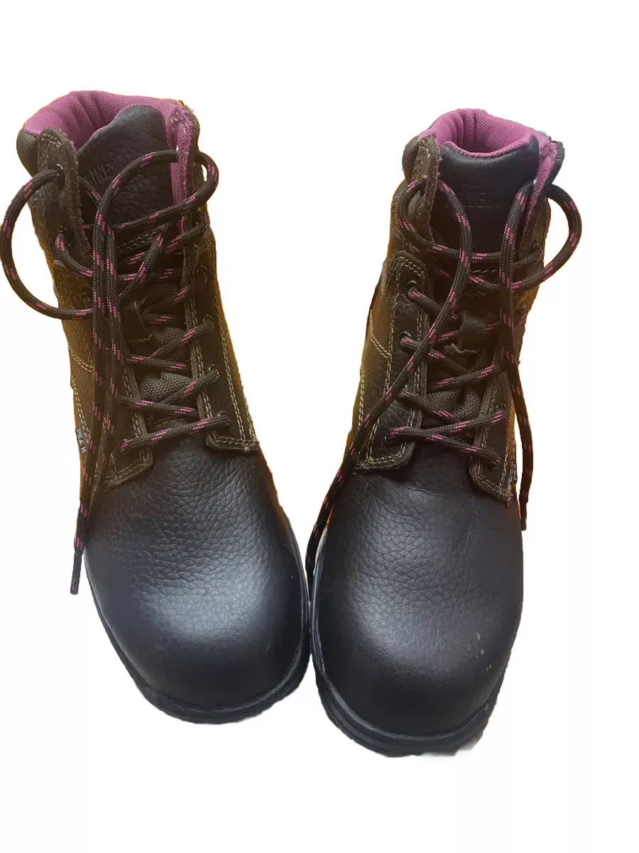 Pink 2024 safety boots