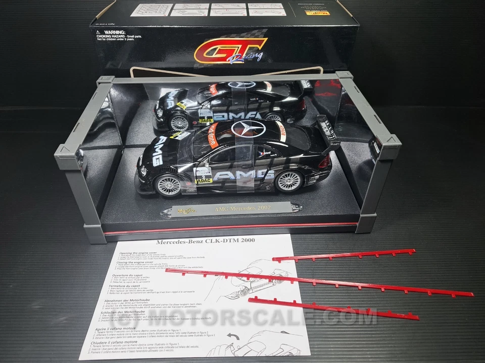 1/18 Mercedes-Benz CLK DTM #2 AMG 2002 Jean Alesi Maisto 38649 - Imagen 3 de 4