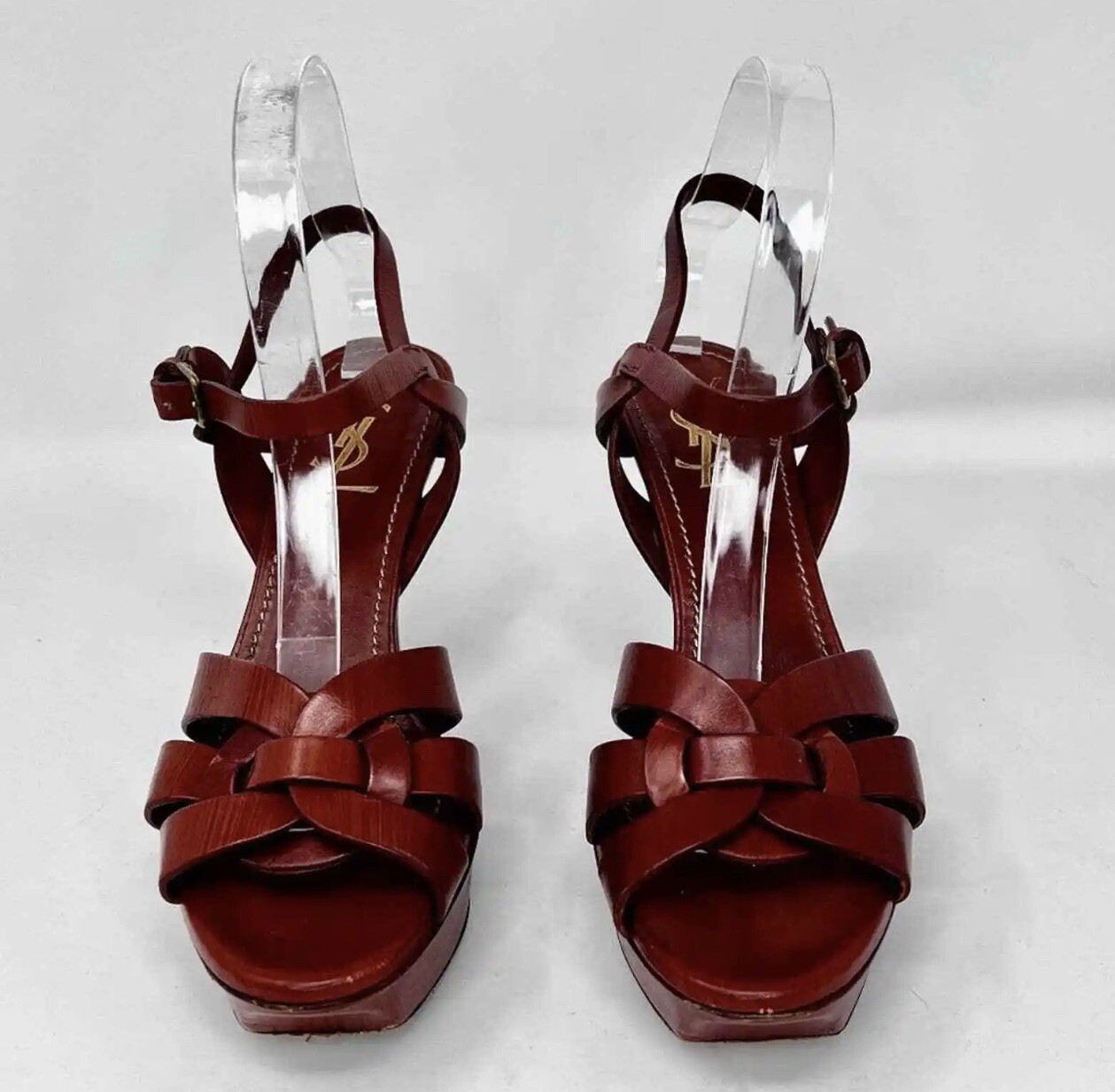 YSL Saint Laurent Sandalo plateau tributo SIze 38 5