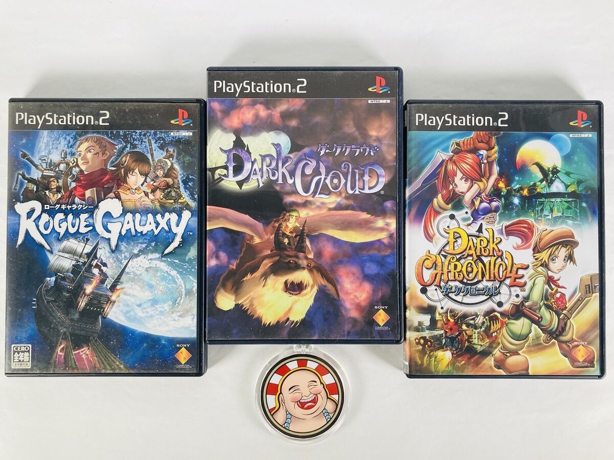 PS2 Dark Cloud 1 2 Chronicle Rogue Galaxy 3 Games Sony RPG PS2 Dark Cloud 1 2 Chronicle Rogue Galaxy 3 Games Sony RPG