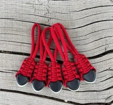 (5) Paracord Zipper Pulls - fits-Back Packs, ...