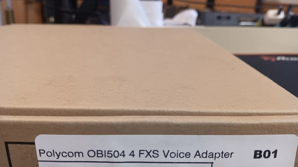 Polycom OBi504 ATA с 4 портами FXS - Изображение 3 из 4