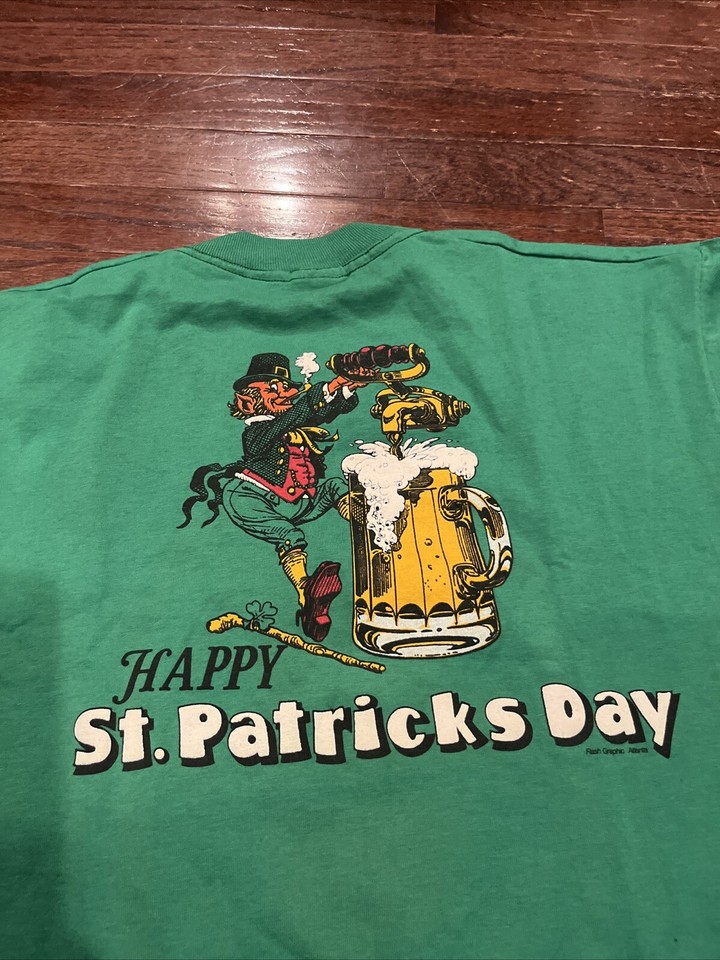 Green Heineken "Premium Quality" Beer Grapic St. Patty's Day TShirt