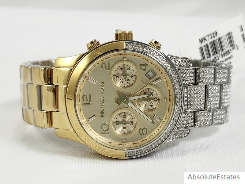 Michael Kors デジタル腕時計 シルバー/ゴールド Gen 6 Bradshaw Pavé Gold-Tone Smartwatch | Michael Kors [US]
