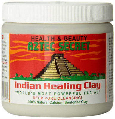 Aztec Secret Jar Indische Heilerde 1 Pfund 454 g Porentiefe Reinigung Gesicht Körper