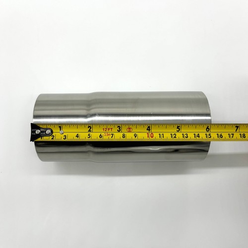 304 Stainless Exhaust Pipe Reducer Adapter Tips 2.5" ID to 2.75" OD (5 PAIR) - Picture 5 of 5