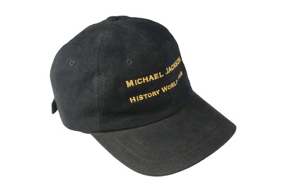 VINTAGE MICHAEL JACKSON HISTORY WORLD TOUR CAP music 90s merch hat