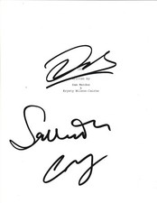 1917 CAST SIGNED FULL MOVIE SCRIPT SAM MENDES CHAPMAN & MACKAY B w/COA X3
