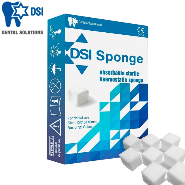 Dental ISponge Absorbable Gelatin Sponge Haemostatic (50pc)Free Shipping eBay