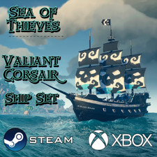 Sea Of ​​Thieves Valiant Corsair para Oreo Ship Set GLOBAL 🌎 CODE | XBOX | VAPOR