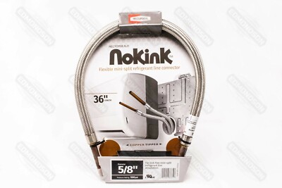 RectorSeal 66735 NoKink 5/8'' x 3' Flexible Refrigerant Line Connector Mini-Split