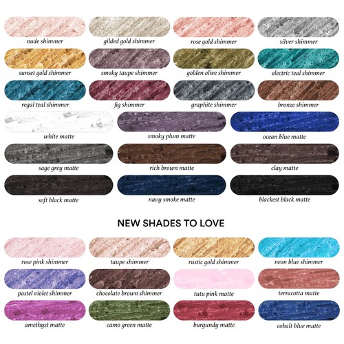 Sharpenable Multi-Use Longwear Eyeliner 17 Smoky Plum Transfer-Proof Liner - Picture 8 of 9