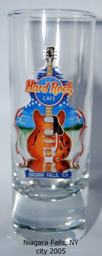 Hard Rock Cafe Year 2005 City Shot Glass - Picture 11 of 15