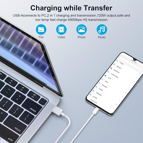 Für Xiaomi 120W Schnell Ladegerät Netzteil 6A USB-C Kabel Redmi Note10/11/12Pro - Zdjęcie 13 z 17