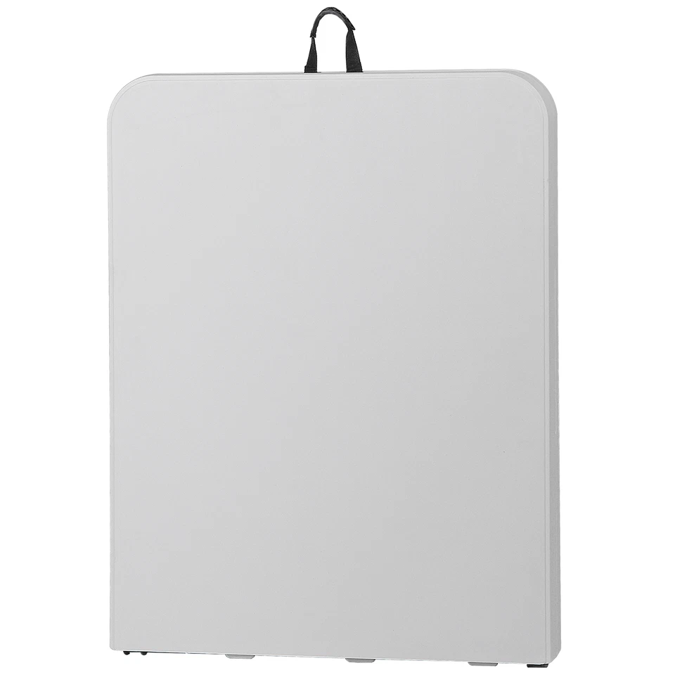6FT Folding Table Portable Fold-in-Half Plastic Table w/Handle for Picnic Party  - Image 3 of 4