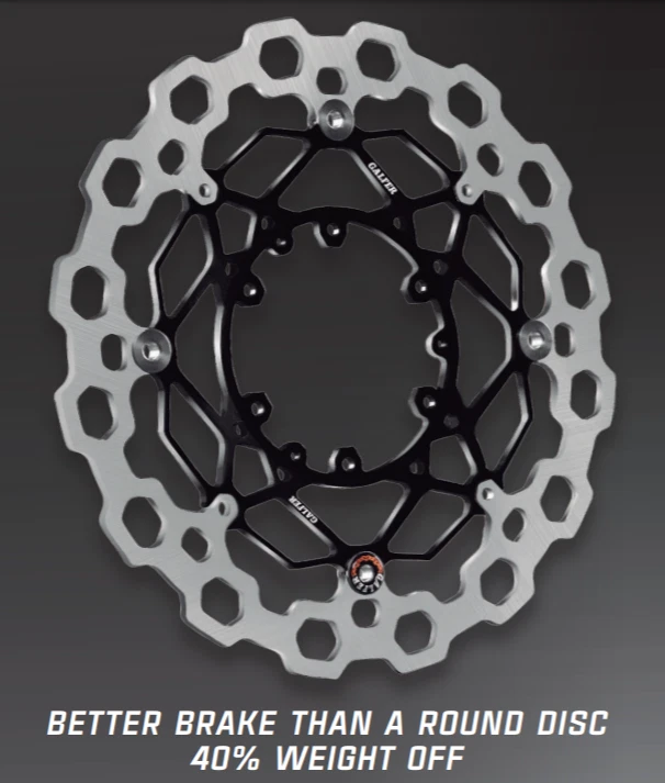 Galfer 2021 Cubiq Front Brake Disc Kit Triumph Street Triple S 765 17- FLQ906W Foto 4 de 4