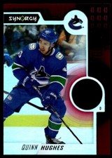 Quinn Hughes 2022-23 Upper Deck Synergy Red #35 Hockey Card Vancouver Canucks