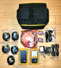 NEW Fluke Networks Industrial Ethernet Cable Analyzer Test Modules Kit DSX-5000