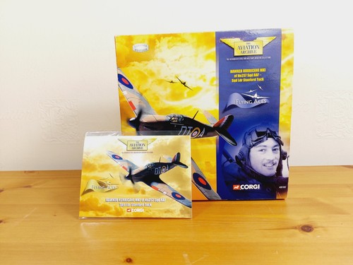 Corgi 49102 HAWKER HURRICANE MKI, 257 Sqd RAF-Ldr Stangord Tuck LTD EDITION