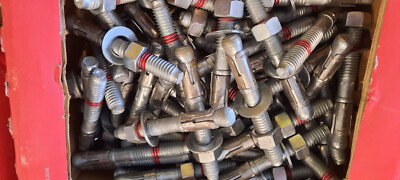 HILTI Anchor Kwik Bolt Nut Concrete Expansion Quantity 50 KB-TZ 3/8 x 3'' 2141809