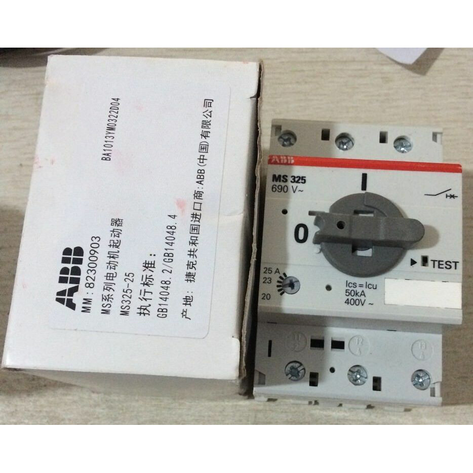 Démarreur Manuel De Moteur ABB MS325-9 - Référence 1SAM150000R1010 - Neuf En Boîte