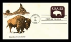 US COVER BUFFALO POSTAL STATIONERY FIRST DAY ISSUE WESTVACO PRIVATE CACHET