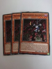 Yu Gi Oh Karten 3x Maschinenwesen Ersatzöffner