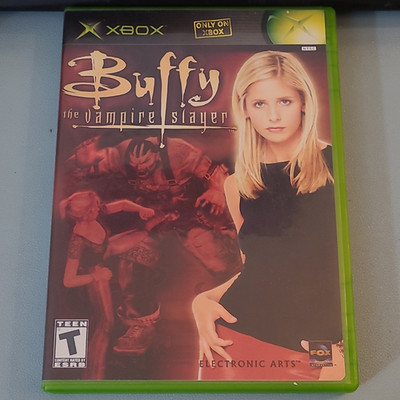 Electronic Arts Buffy the Vampire Slayer Microsoft Xbox Case Disc Manual T NTSC
