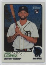 2022 Topps Heritage High Number Chrome /999 Jack Lopez #606 k2j