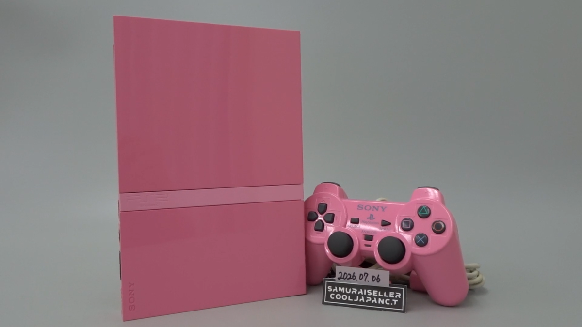 Sony Playstation 2 PS2 Slim Console Pink SCPH-77000 PK Limited