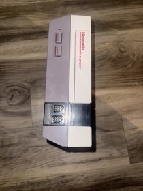 Nintendo NES Action Set Consola Hogar ~ Completo En Caja con Zapper Naranja y Juego