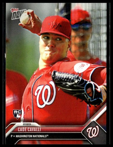 2023 Topps Now OD-196 Cade Cavalli
