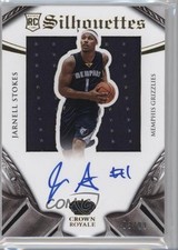 2014-15 Panini Preferred Rookie Silhouettes 3/99 Jarnell Stokes #301 Auto 4l3