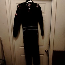 DJ safety inc racing  suit nomex Jr. size Lrg kart racing 