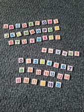 Alphabet + Numbers Magnets