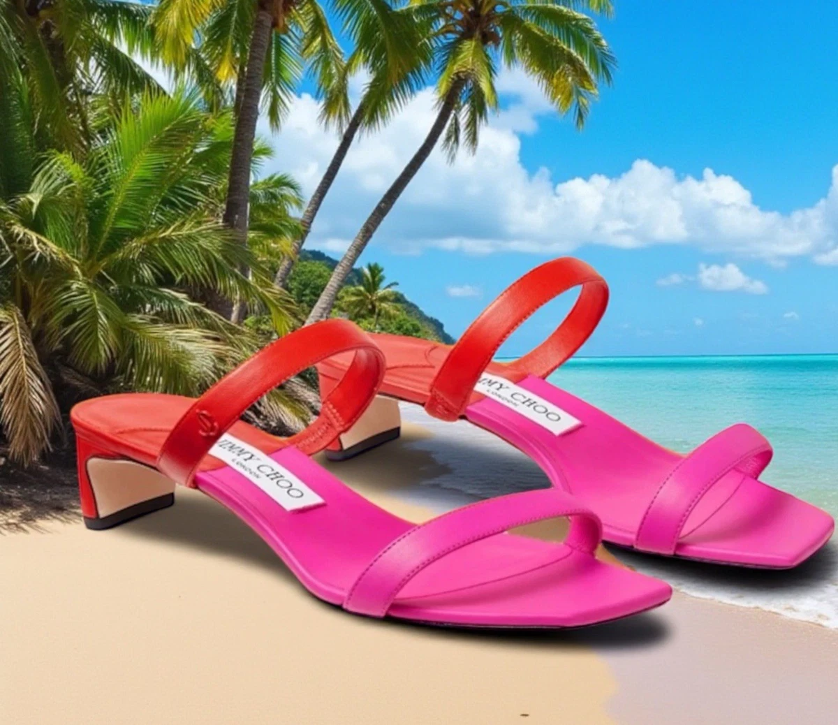 25+ Jimmy Choo Pink Sandals for Women for sale | Updated Oct 2026
