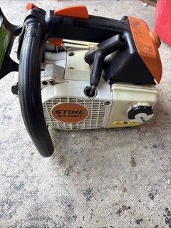 STIHL MS 200T Gasoline Powered Chainsaw For Parts Or Repairs Saw Has No Spark