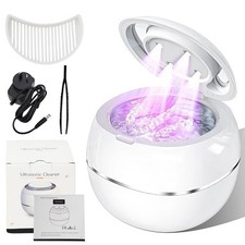 PORIYA Ultrasonic Retainer Cleaner  Clean Dental Ultrasonic Tooth Cleaner mac