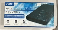 Coby Cassette Recorder New In Box
